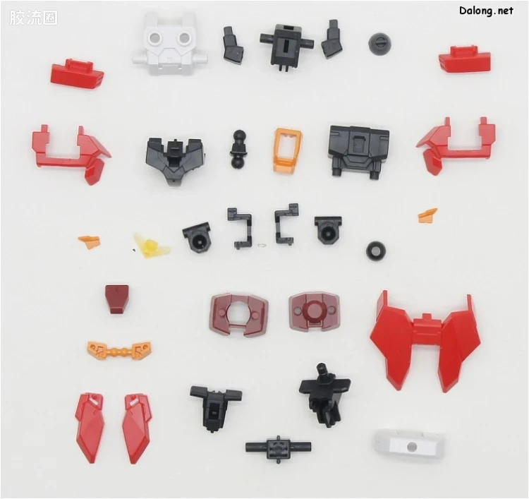 钢普拉Build 综合 HGBD:R 008 核心高达(实战配色)＆火星四型组件 - 图片